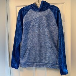 Under Armour Boys Heathered Blue Loose Fit Sweatshirt size XL